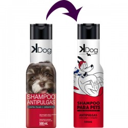 SHAMPOO K-DOG ANTIPULGAS 500ML